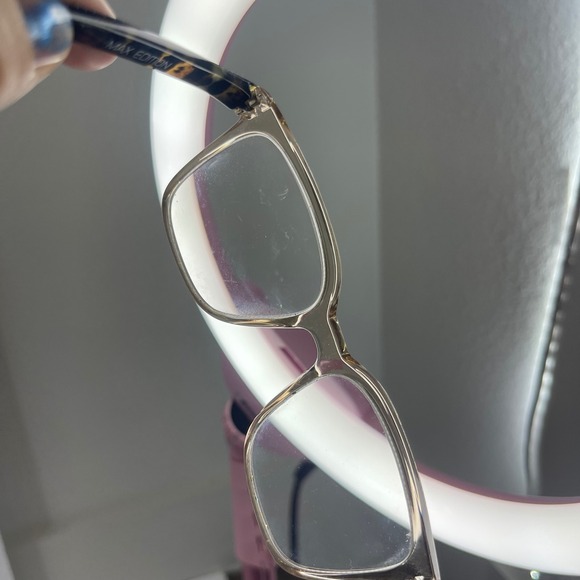 Max Edition MEF21302 Latte Tortoise Clear Lens Glasses Frames Designer - Picture 8 of 8